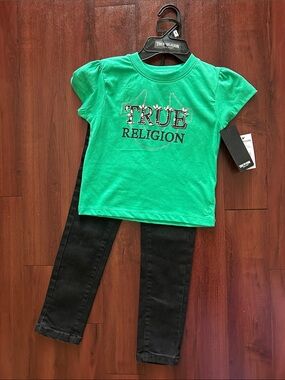 NWT! Girls True Religion 2pc Set 5/6